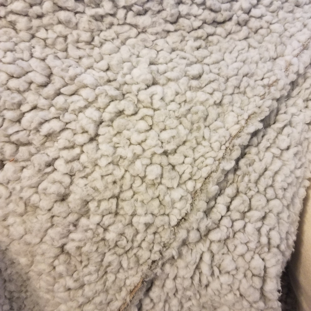 Nwt Shearling Coat Jacket Sz Small - image 5